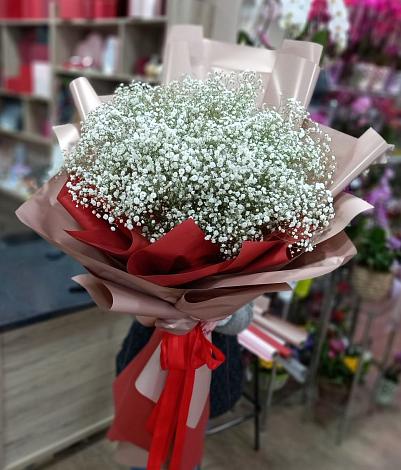 Букет цветов из: Гипсофила в Мурыгино