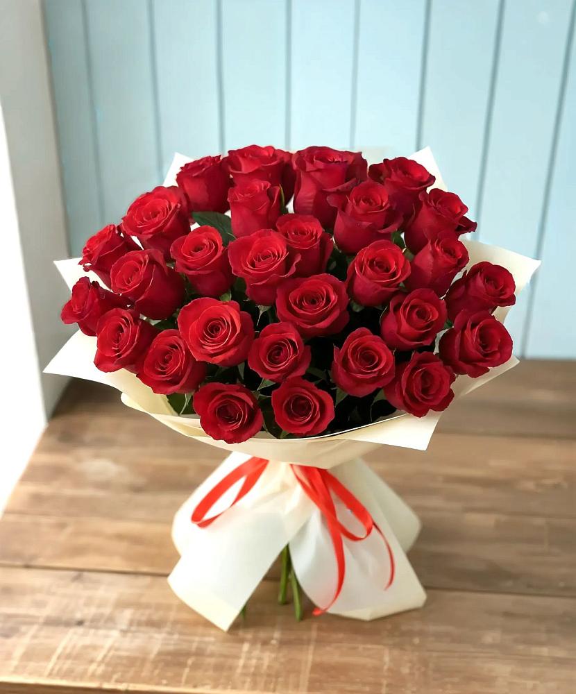 Букет 29 Красных роз в Мурыгино