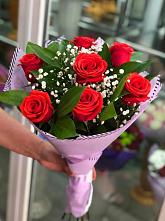 Букет цветов из:  Розы #REPLACE_PRED# Мурыгино