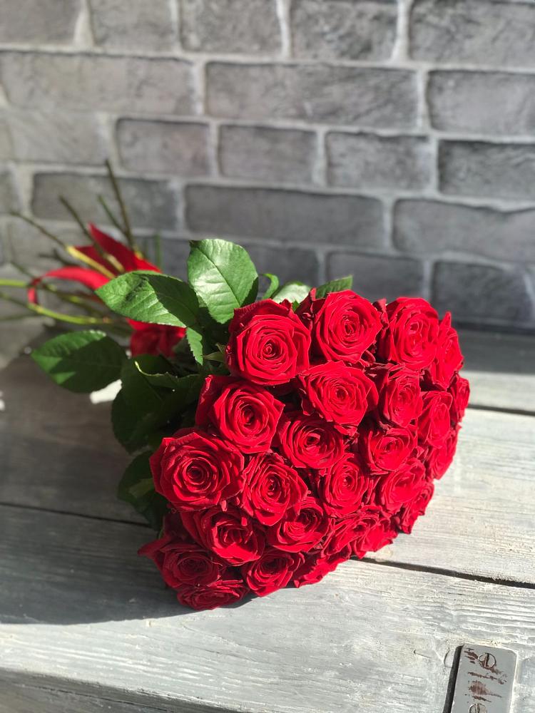 Букет Красные розы Фридом в Мурыгино