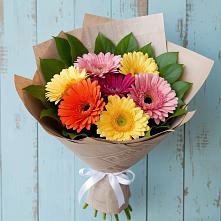 Букет цветов из:  Герберы #REPLACE_PRED# Мурыгино