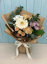 Букет цветов из:  Герберы и Хризантемы в Мурыгино