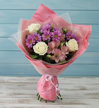 Букет цветов из:  Герберы #REPLACE_PRED# Мурыгино