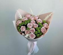 Букет цветов из:  Розы и Хризантемы в Мурыгино