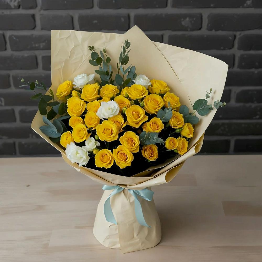 Букет цветов из: Розы в Мурыгино