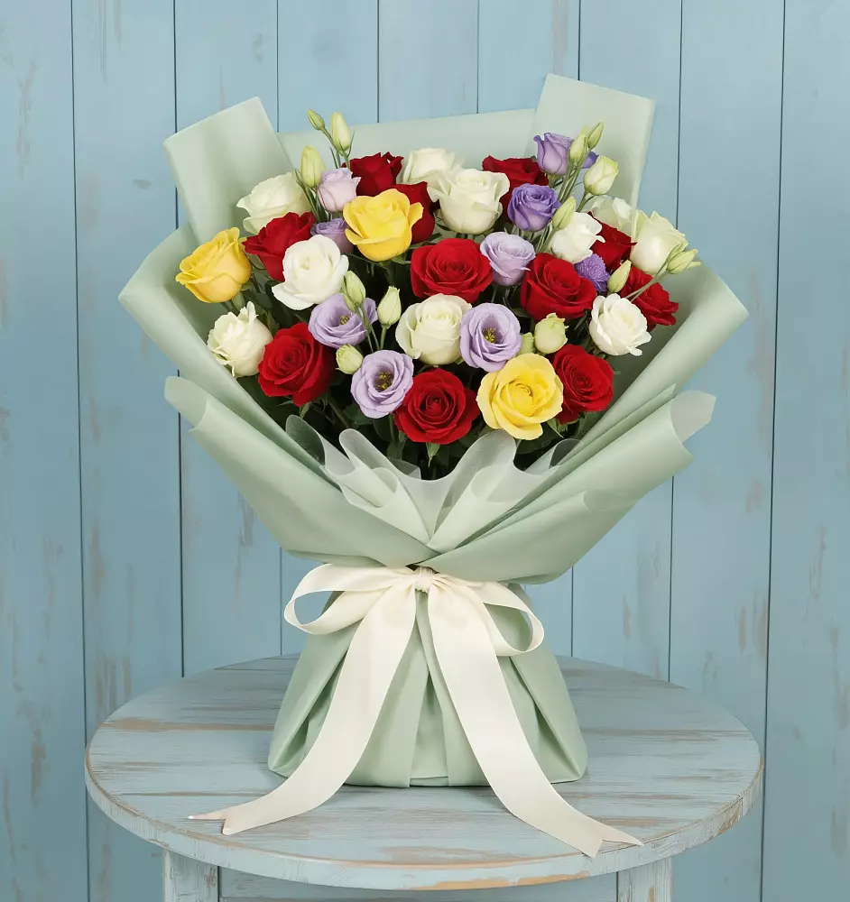 Букет цветов из: Розы в Мурыгино